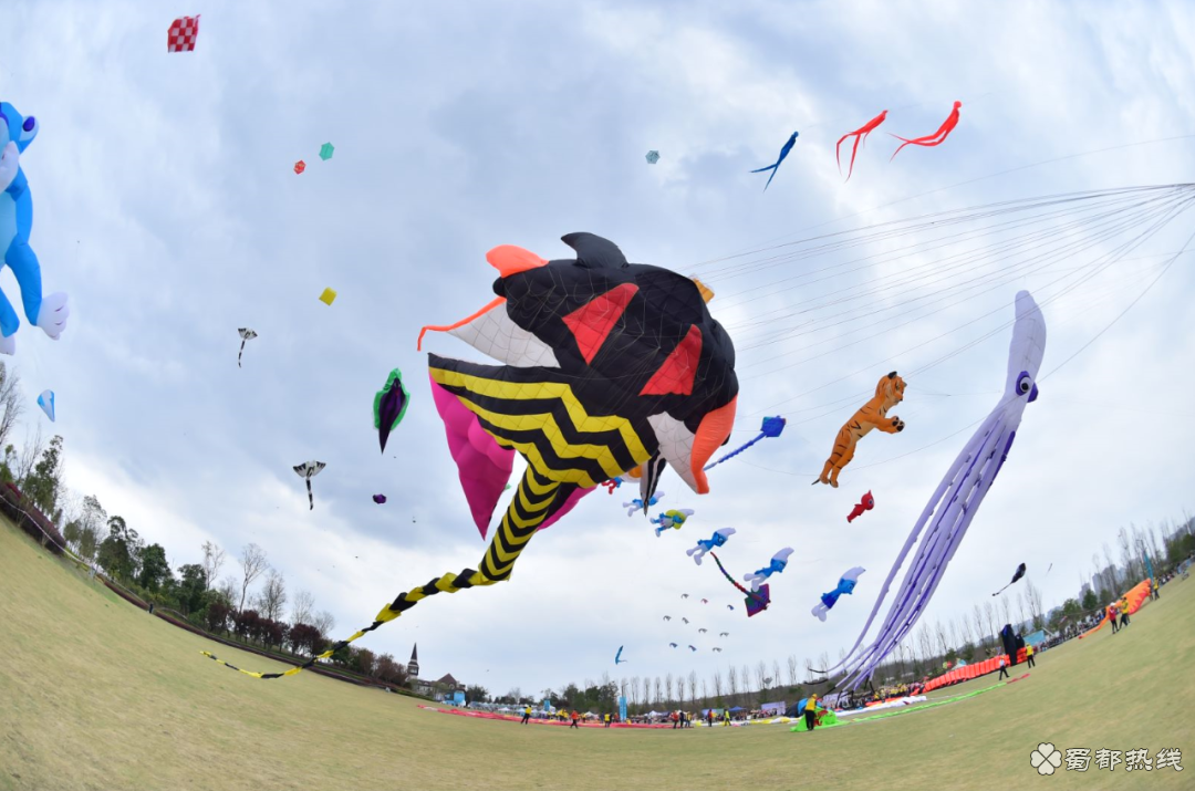 成都蒲江2021年大溪谷理想风筝节将于3月20
